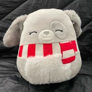 Squishmallows 8” Ivy the Grey Dog